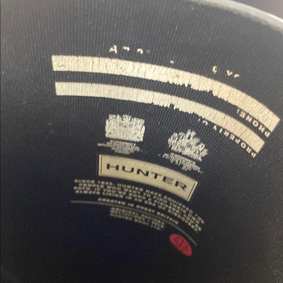 Hunter Black Waterproof Footwear - Picture 2 of 13